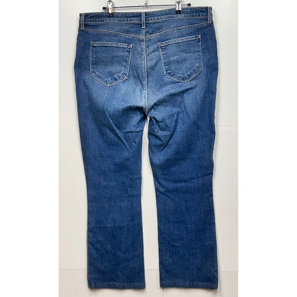 L'AGENCE Oriana High Rise Straight‎ Leg Jeans Dark Wash Denim Size 34 READ - Picture 2 of 15